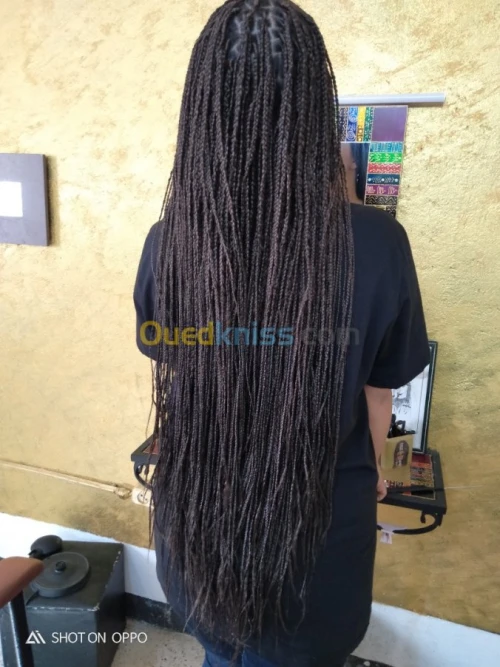 Coiffeuse tresse africaine