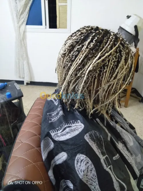 Coiffeuse tresse africaine