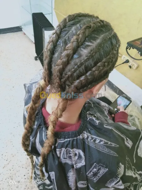 Coiffeuse tresse africaine