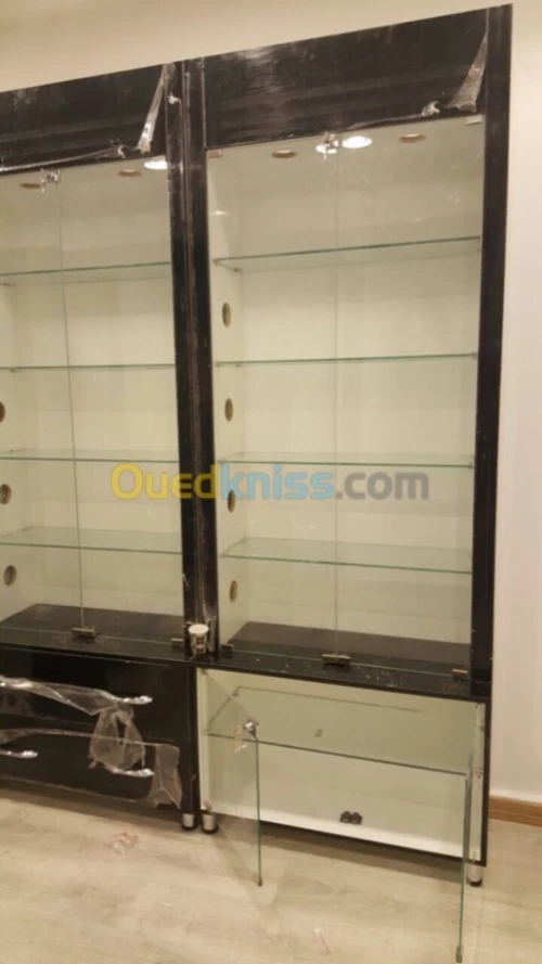 Fabrication vitrine /comptoir 