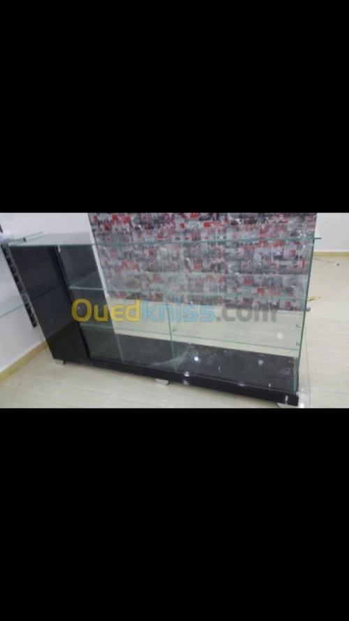 Fabrication vitrine /comptoir 