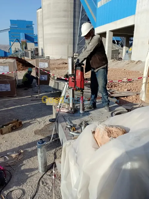 Carottage béton armé