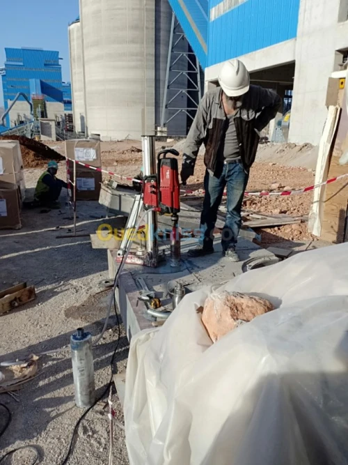 Carottage béton armé