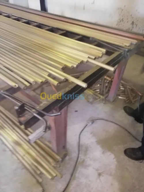 Trensfermation de laiton 