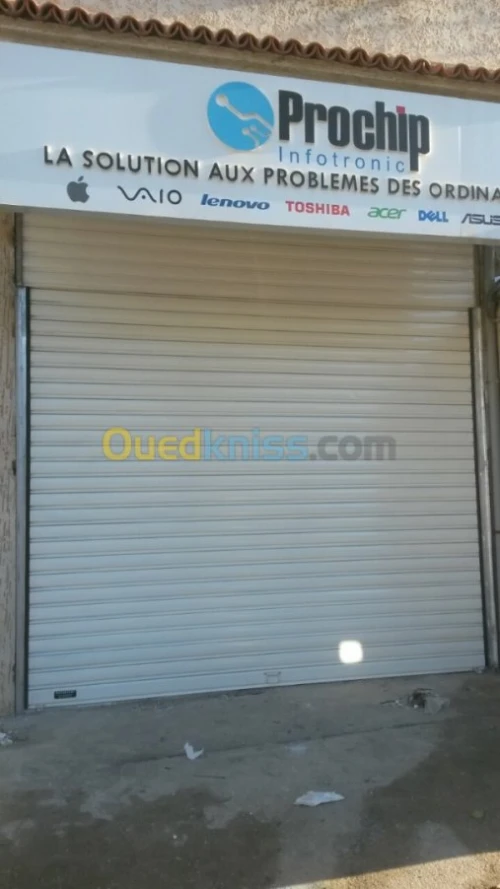 Installation des Rideaux electriques