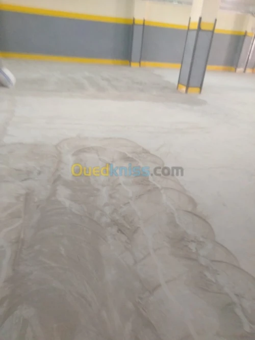 Ponçage+Revêtement sol en epoxy