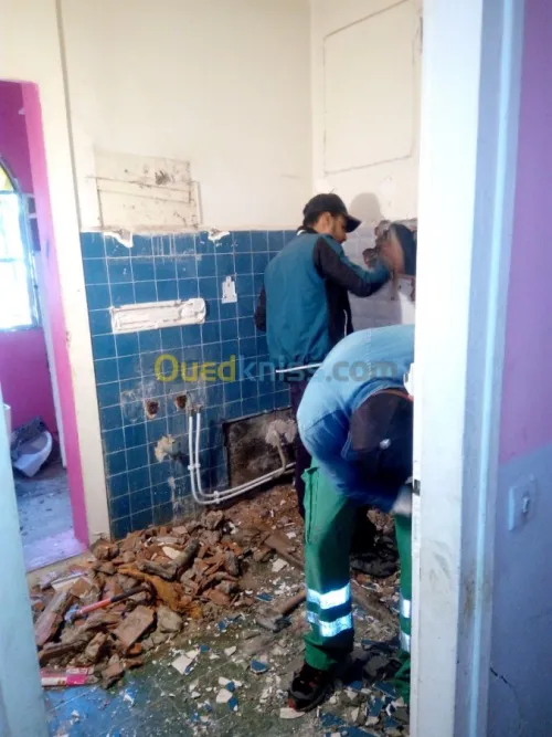 Rénovation tous types de construction.