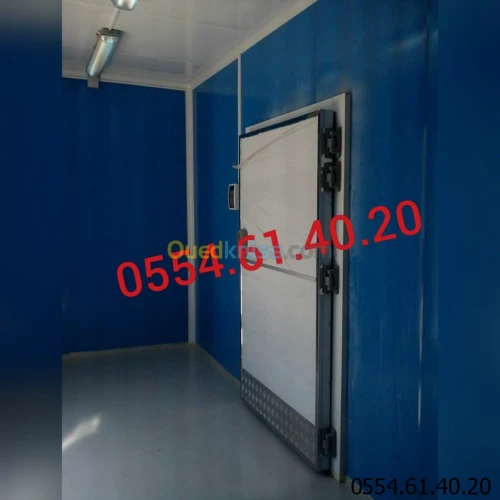 Fabrication portes chambres froide