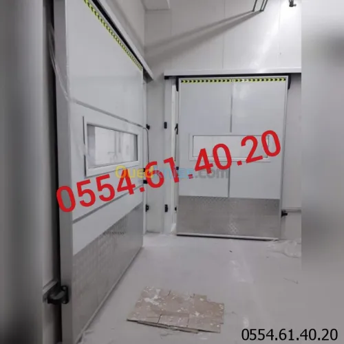 Fabrication portes chambres froide