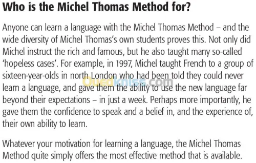 Michel Thomas (langues étrangères) MP3