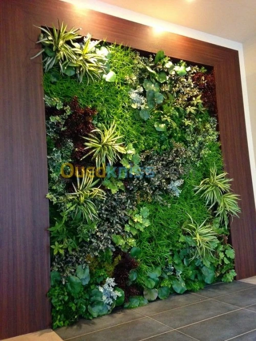 réalisation de fontaine, mur d'eau et mur a bulle. شلال sur mesure