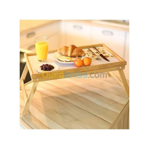 Table Petit Déjeuner - Bois Pliable  