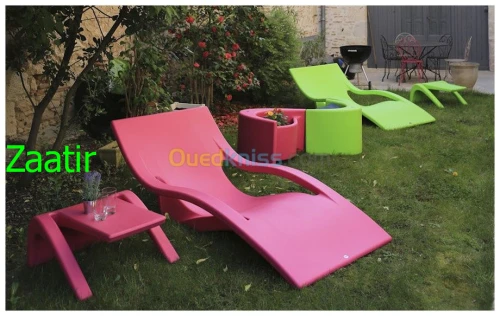 Transat et chaise longue