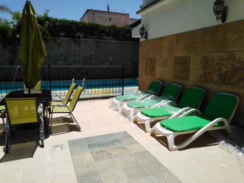 Transat et chaise longue