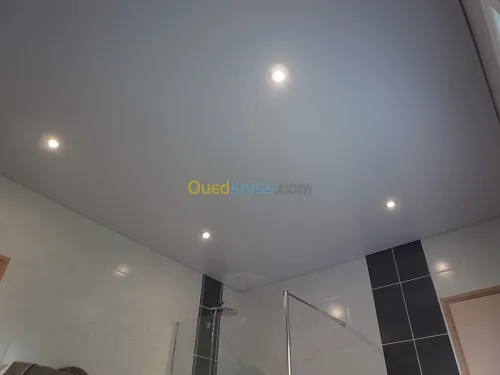 installation pvc plafond