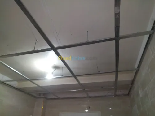 installation pvc plafond