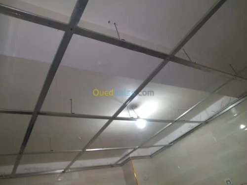 installation pvc plafond