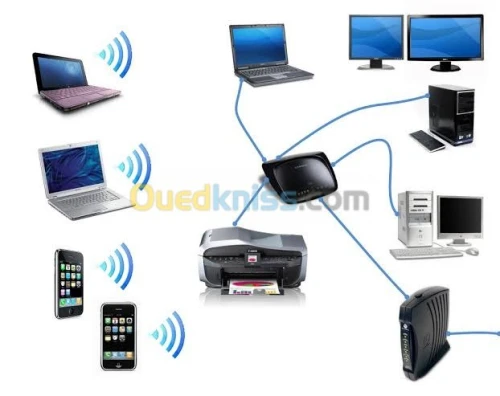 Installation réseau informatique 
