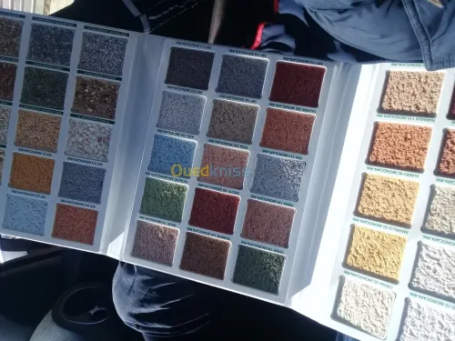 decoration des facade monocouche