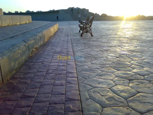 خرسانة مطبوعة 