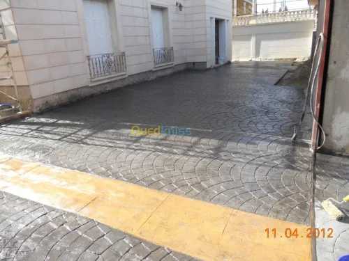 خرسانة مطبوعة 