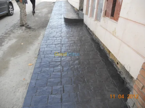 خرسانة مطبوعة 