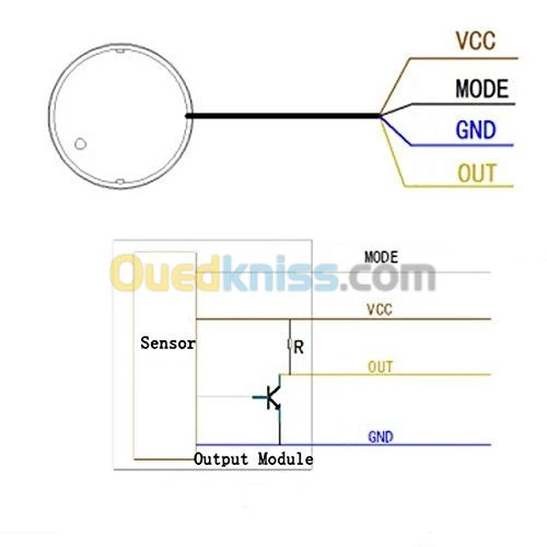  XKC Y25 T12V détecteur niveau d'eau arduino 