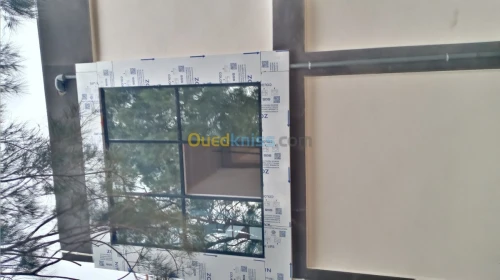 Revêtement façade mur rideau alucobond