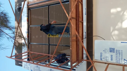 Revêtement façade mur rideau alucobond