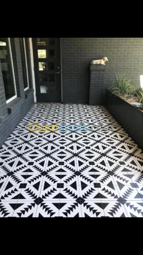 Carrelage artisanal comme d’epo 