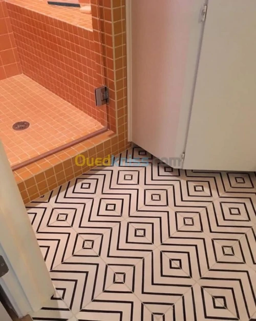 Carrelage artisanal comme d’epo 