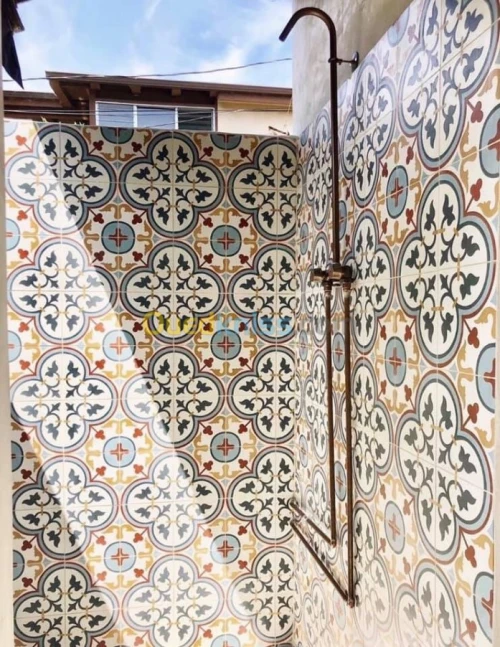 Carrelage artisanal comme d’epo 