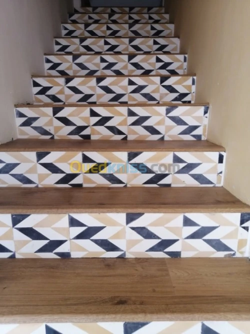 Carrelage artisanal comme d’epo 