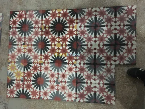 Carrelage artisanal comme d’epo 