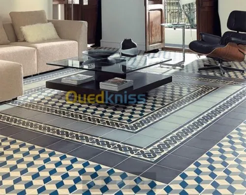 Carrelage artisanal comme d’epo 