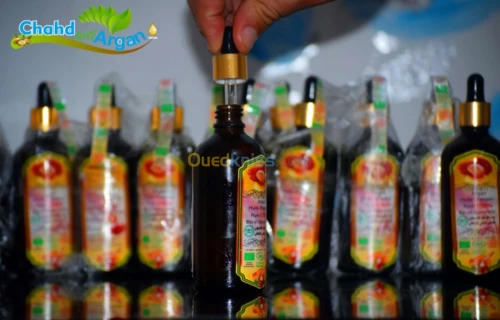 huile d'argan 100%naturelle bio pure