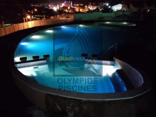 Construction de piscines, SPA, Hammam
