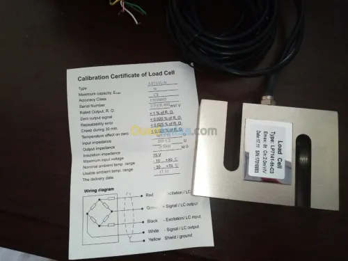Accessoires des balances électriques 