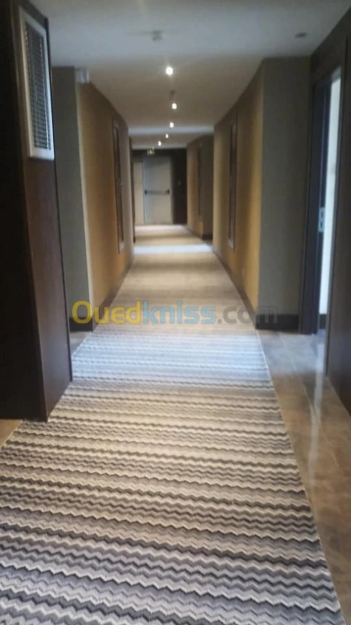 GERFLEX  MOQUETTE  papier peint Hôtel 