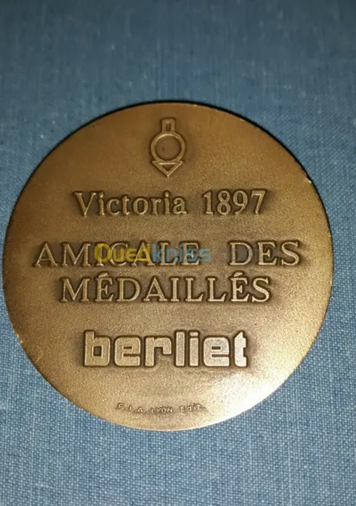 MEDAILLE AUTOMOBILES BERLIET 1897 