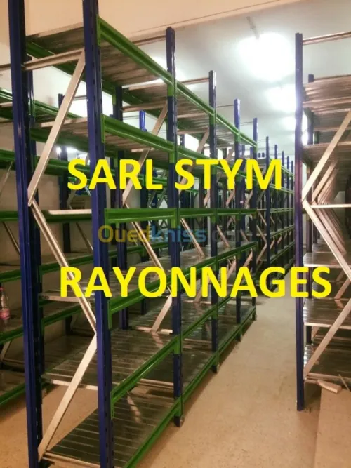 FABRICATION DE RAYONNAGES INDUSTRIEL
