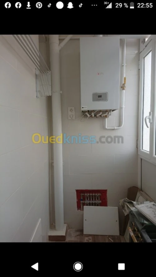 Plomberie sanitaire et chauffage central