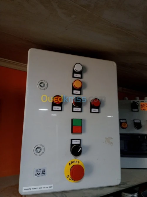 Conception et câblage des armoires 