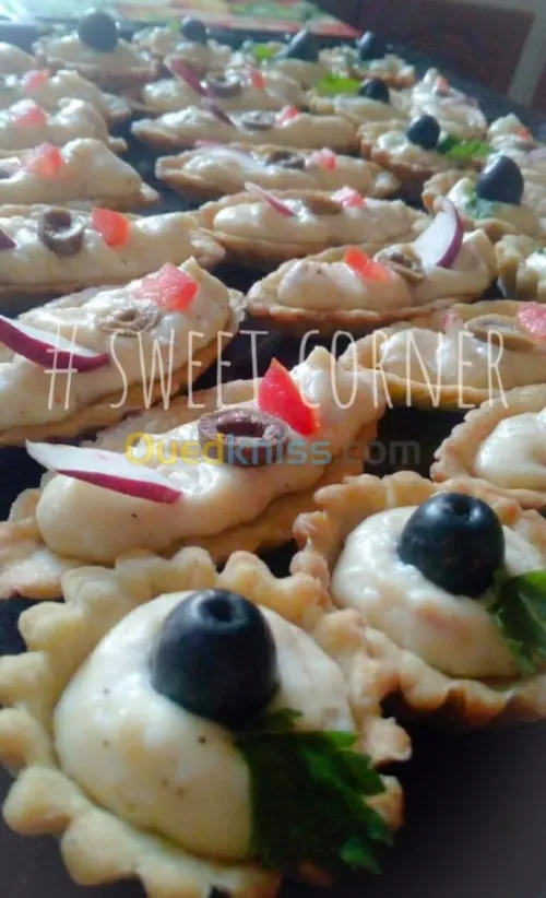 Gâteaux et salés sur commande 