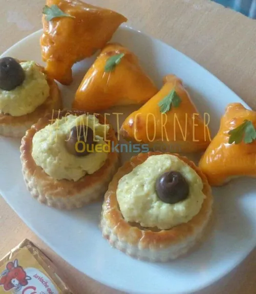 Gâteaux et salés sur commande 