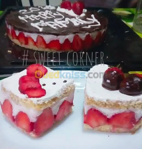 Gâteaux et salés sur commande 