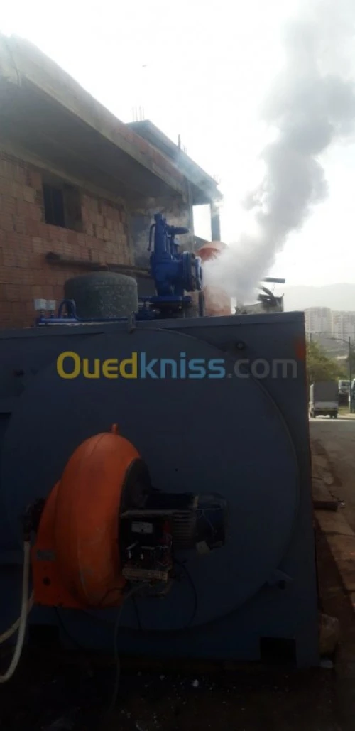 chaudiére á vapeur 1600 kg/h 