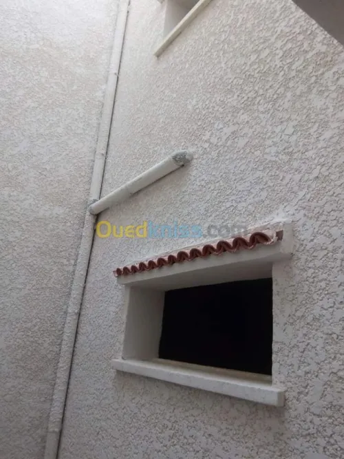 revêtement façade ..Enduit  monocouche