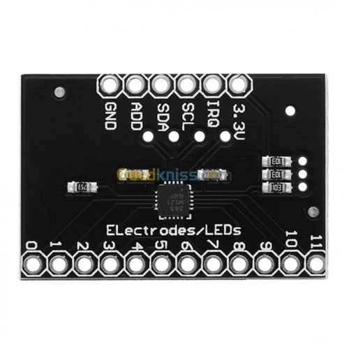 Capteur tactile capacitif MPR121 ARDUINO