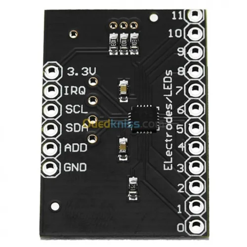 Capteur tactile capacitif MPR121 ARDUINO